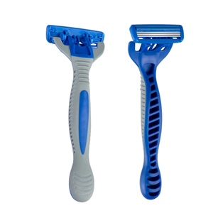 Rasoir jetable à triple lame de haute qualité, meilleure expérience de rasage avec des lames en acier inoxydable durables, manche en plastique, prix bas - Product Image 4
