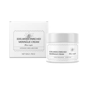 Crema de Proteína Natural con Ceramida y Leontopodium Alpinum, Calma el Enrojecimiento, Ligera, Sin Aceite, 50g, para Piel Mixta, Rutina Diaria - Product Image 1