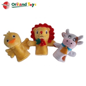 Giocattolo di Peluche alla Moda Personalizzato Mini Famiglia di Dodici Animali Marionette da Dito in Eva - Product Image 3