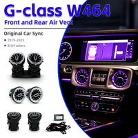 Aérateurs avant et arrière avec éclairage d'ambiance 8/64 couleurs, sortie d'air turbine pour Mercedes-Benz Classe G W463A W464 G500 G63