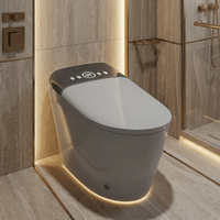 WC intelligent de conception européenne avec bidet autonettoyant, cuvette allongée, télécommande – WC intelligent pour hôtel