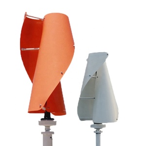 กังหันลม 3KW 5KW 10KW รูปทรงเกลียว แบบตั้งตรง สำหรับใช้ในบ้าน RX-SV2-5000 กังหันลมแกนตั้ง 10kw - Product Image 1