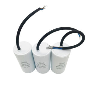 <span class=keywords><strong>Condensateur</strong></span> de fonctionnement du <span class=keywords><strong>moteur</strong></span> à courant alternatif CBB60 70uf avec connexion de câble pour la vidange de la pompe et l'utilisation de la machine à laver - Product Image 6