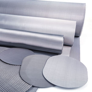 Maille de fil métallique tissée ultra-fine en acier inoxydable 304 316, 2-300 mailles, certifiée ISO, résistante à la corrosion, pour l'impression - Product Image 1