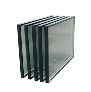 广泛使用的定制夹层玻璃，具有良好的隔音安全性钢化透明夹层玻璃