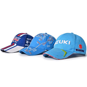 レーシングカーオートバイ野球キャップ & 帽子6パネルプロモーションスポーツキャップ工場カスタムロゴ - Product Image 3