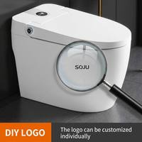 Siège de toilette intelligent allongé Température et chauffage du siège contrôlés Intelligent WC Bidet Smart Toilet Smart Wc Toilette