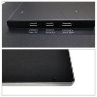 Moniteur tactile USB-C 15,6 pouces à fixation VESA, câble unique Type-C, écran tactile industriel personnalisé 10 points, directement de l'usine