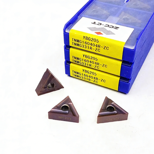 Outil de tournage externe ZCC-CT TNMG160404 TNMG160408 R-ZC L-ZC YBG205, outils de tournage pour tour CNC, plaquettes en carbure revêtues PVD - Product Image 1