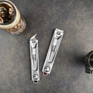 Coupe-ongles coudé Coupe-ongles adulte en acier à haute teneur en carbone puissant Coupe-ongles pour pédicure avec bord incliné Matériau métallique - Product Image 1