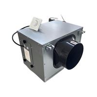 Ventilateur d'extraction d'air frais à grand volume 1000m³/h, système de circulation d'air monté au plafond, échangeur d'air par conduits pour usage commercial