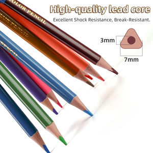 マカロン54色マーカーペン＆色鉛筆、ファッショナブルなデザインのパッケージ、学校用カスタムマーカーペンカラー、ハンドルロゴ入り - Product Image 5