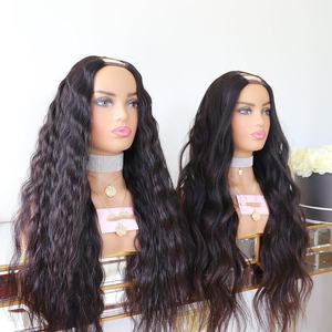 Лидер продаж, натуральные цвета, бесклеевые двойные вытянуты, длинные глубокие волны, 12 А, класс Remy, Бразильская кутикула, выровненная U-V, часть - Product Image 4