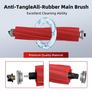 Roborock Qrevo S/Qrevo <span class=keywords><strong>Plus</strong></span>/Qrevo <span class=keywords><strong>Pro</strong></span> Robot Aspirateur <span class=keywords><strong>2</strong></span> Brosses Principales 4 Lingettes de Nettoyage 6 Brosses Latérales 4 Filtres HEPA 6 Sacs à Poussière 1 Voiture - Product Image 3