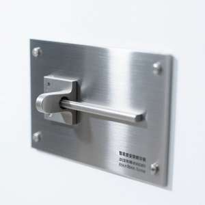 Placa de Dirección Personalizada de Alta Gama, de Acero Inoxidable/Aluminio, Portátil, Resistente a la Corrosión, Etiqueta Metálica para Vino - Product Image 1