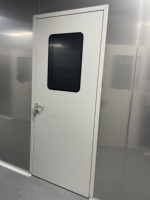 Puerta de Cuarto Limpio para Hospital con Diseño Industrial y Apertura Lateral Hermética, con Acabado Superficial para Taller, Proveedor Directo de Fábrica