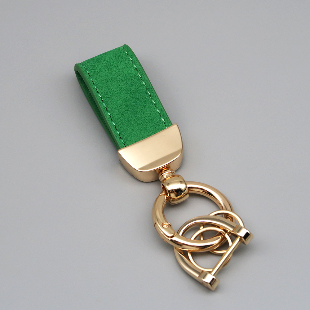 Colgante verde+oro (88 mm)