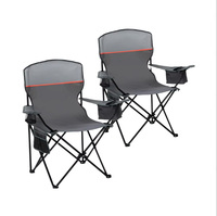 Chaise pliante d'extérieur, chaise de pique-nique portable avec dossier, chaise de pêche et de camping, chaise de croquis avec porte-gobelet