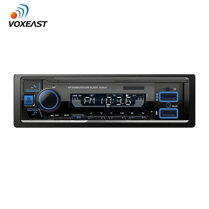Enkele Din Lcd Display Car Audio Dual Usb Tf Auto Radio Telefoon App Snel Opladen Auto Mp3 Speler