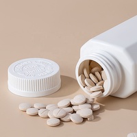 PE Vente Chaude En Plastique Soins De Santé Médecine Pilule Vitamine gommeux Capsule Bouteille 250CC