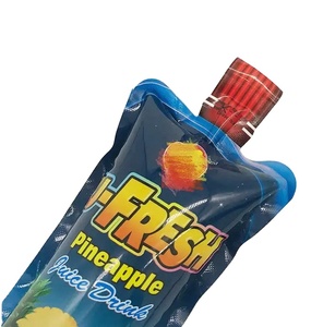 Tùy chỉnh in ấn hình dạng hình chữ nhật nước giải khát <span class=keywords><strong>Pouch</strong></span> đứng <span class=keywords><strong>Pouch</strong></span> nước trái cây bao bì tiêm <span class=keywords><strong>Pouch</strong></span> - Product Image 3