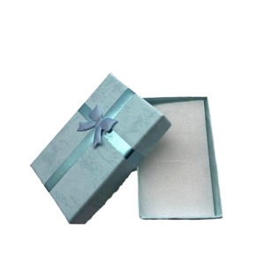 Colorful Paper Pendant Jewelry Package <b>Box</b> Silk Ribbon Ring <b>Earring</b> Necklace Jewelry Organizer <b>Holder</b> <b>Box</b> 5*8cm - Product Image 4
