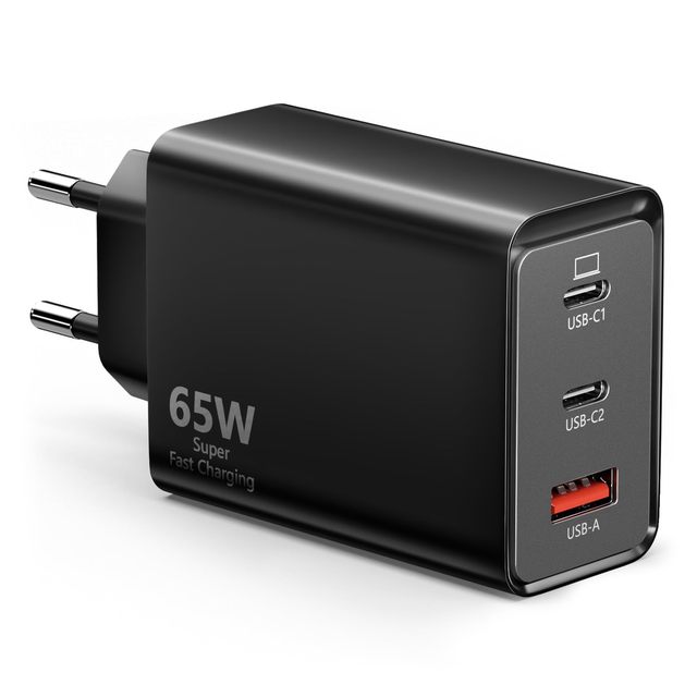 HYTO 65W Charger USB C Fast Charging Power Adapter for Notebook Mobile Phone Type C PD 65W Portable Travel Charger Adapter