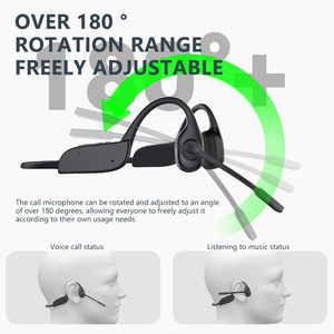 Auriculares de Conducción Ósea TAN5609, Inalámbricos, Resistentes al Agua IP66, Deportivos, 5.2, Reducción de Ruido, Micrófono Dual - Product Image 3