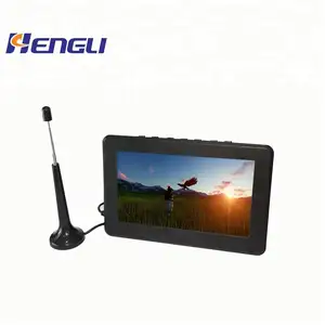 2019 Mini 7 Zoll Mobile Digital-LCD-Taschen-TV DVB-T2 tragbaren Digital-TV-Player