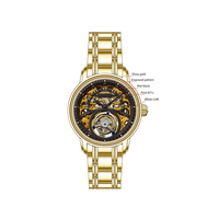 Montre de plongée mécanique en acier inoxydable 2022, bracelet en verre saphir creux