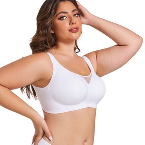 Liền mạch kích thước lớn cộng với kích thước áo ngực mềm hỗ trợ vú lớn dây miễn phí Push-Up 7XL cộng với kích thước áo ngực - Product Image 2