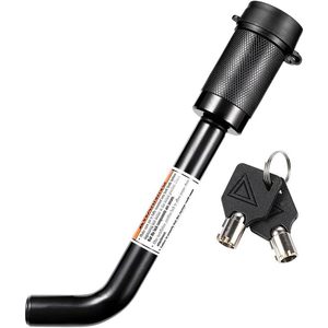 Verrou de remorque CZC AUTO, style Dogbone, pour attache de remorque, diamètre 5/8 pouce, broche coudée pour classes III et IV, 2 et 2-1/2 pouces - Product Image 1