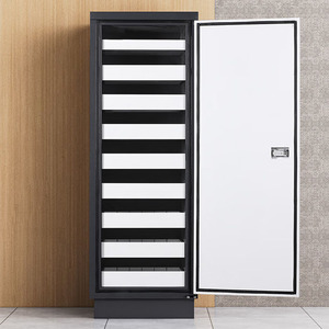 Armoire en acier réglable et étanche pour le stockage sécurisé des <span class=keywords><strong>disques</strong></span> durs, des <span class=keywords><strong>disques</strong></span> optiques, des clés USB - Coffre-fort à mot de passe, grand atelier - Product Image 4