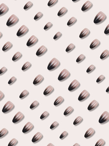 <span class=keywords><strong>Diseño</strong></span> <span class=keywords><strong>de</strong></span> <span class=keywords><strong>uñas</strong></span> <span class=keywords><strong>francesas</strong></span> degradadas <span class=keywords><strong>negras</strong></span> <span class=keywords><strong>de</strong></span> lujo, 24 Uds., ABS y ataúd Artificial, <span class=keywords><strong>uñas</strong></span> acrílicas cuadradas, <span class=keywords><strong>uñas</strong></span> postizas <span class=keywords><strong>de</strong></span> prensa, embalaje <span class=keywords><strong>de</strong></span> lujo - Product Image 6