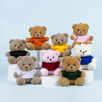 Porte-clés Ourson en Peluche Adorable, Breloque de Sac, Jouet en Peluche pour Sac à Dos, Logo Personnalisé Disponible, Cadeau Doux pour Couples, Anniversaires, Enfants