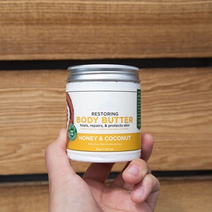 โลชั่นเนยโกโก้ ขิง อบเชย ลาเวนเดอร์ ไวท์เทนนิ่ง เป็นมิตรกับสิ่งแวดล้อม วีแกน เนื้อครีมวิปปิ้ง บำรุงผิวอย่างหรูหรา ผสมเชียบัตเตอร์ น้ำผึ้ง น้ำมันมะพร้าว - Product Image 4