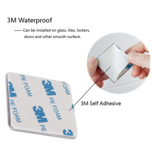 Hf Mới Đến Nhiệm Vụ Nặng Nề Tường Tự Dính Khăn Móc Áo Móc Thép Không Gỉ 304 Móc Áo Cho Phòng Tắm Và Nhà Bếp - Product Image 4