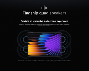 แท็บเล็ต XIAO MI Pad 7 รุ่นใหม่ หน้าจอ 11.2 นิ้ว ความละเอียด 3.2K 144Hz ชิปประมวลผล Snapdragon 7+ Gen 3 Octa-Core แบตเตอรี่ 8850mAh รองรับการชาร์จเร็ว 45W - Product Image 5