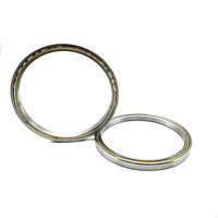 Rodamientos de Bolas de Ranura Profunda de 4 Puntos de Contacto, de Sección Delgada y Alta Precisión, P5 KA120XP0 304.8*317.5*6.35mm, para Juntas Robóticas