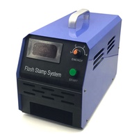 Machine thermique intelligente à double tube à affichage numérique pour la production de timbres et la fabrication de joints photosensibles en plastique pour le bureau