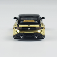MINIGT 1:64 Nissan Z VeilSide FFZ400 Dorado 985, Modelo de Coche Personalizado de Aleación Fundida a Presión