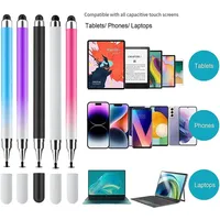 Stylet pour écrans tactiles, stylet 2 en 1 pour tablette, stylet pour iPad/iPhone/tablettes/Android/Samsung, tous les écrans tactiles capacitifs