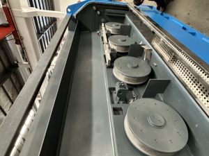 Máquina de desbobinado de varillas de cobre de 8 mm con recocedora, doble bobinador/ensamblador y enrollador para máquina de fabricación de alambre - Product Image 5