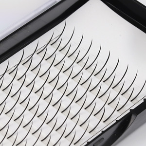 Extensions de cils à paillettes pour professionnels, Logo personnalisé, mélange de 8 à 15, 0.05, 0.07, 0.1, C D, Wispy - Product Image 4