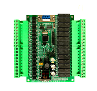 Plc Programmable Logic Controller Papan Tunggal Plc FX2N 30MR Monitor Online Plc STM32 MCU 16 Input 14 Output