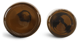 कोम्बुचा पेय के लिए एम्बर ग्लास की बोतल अनुकूलन योग्य स्क्रू कैप स्क्रीन प्रिंटिंग 50/100/150/200 एमएल वॉल्यूम एम्बर - Product Image 3