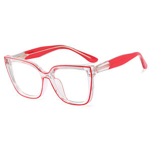 Gafas de ojo de gato a la moda para mujer, gafas con bloqueo de luz azul, gafas ópticas de Río para mujer, gafas con montura de nuevo diseño - Product Image 4