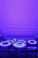 Lumière LED flottante pour fontaine paysagère en acier inoxydable 316L, étanche IP68, RGB, 108W, 24V