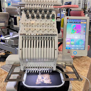 Máquina acolchadora de bordado de un solo cabezal para uso doméstico, envío rápido para camisetas/Motor computarizado tubular/plano, opción más barata - Product Image 4