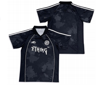 HEALONG 2026 Maßgeschneiderte Retro-Fußballtrikots für Herren, Polokragen Bedrucktes Vintage-Fußballtrikot Athletische Fußballuniform T-Shirt